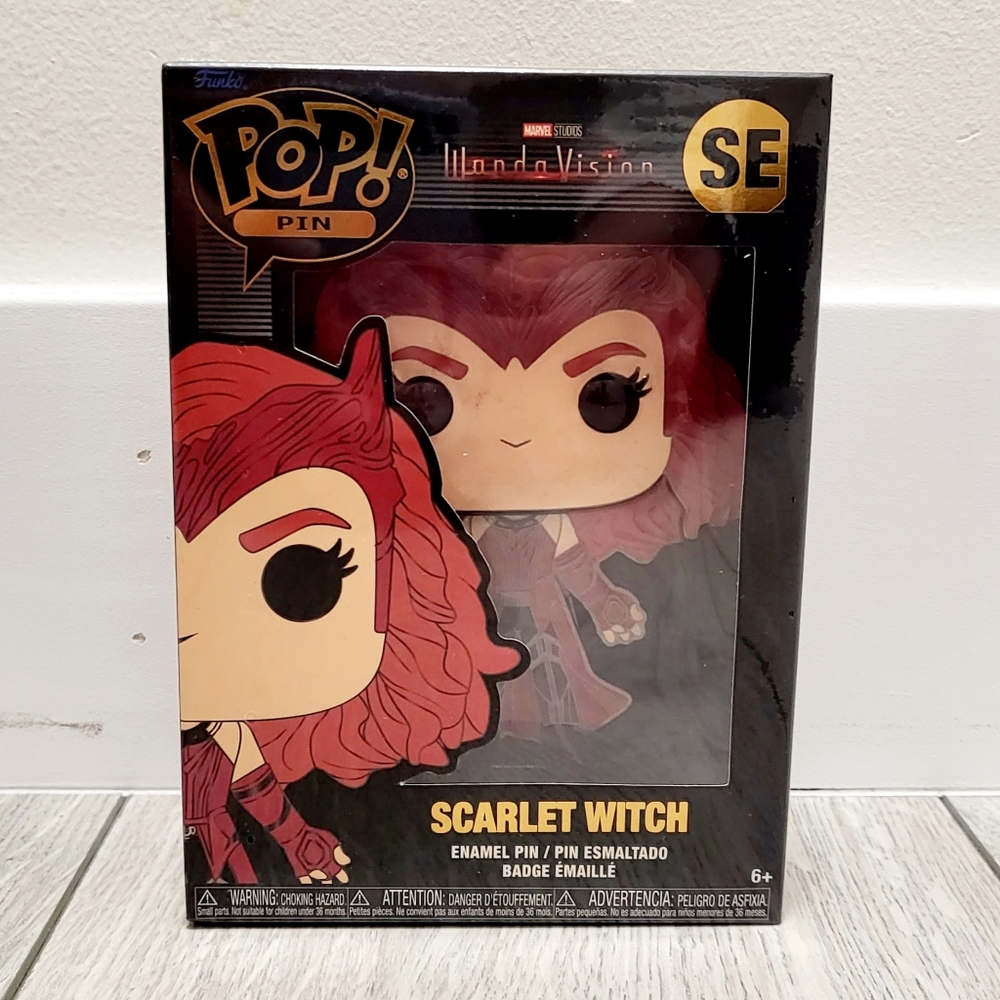 Funko Pop! Scarlet Witch Special Edition Enamel Pin